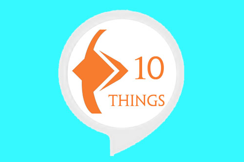 10 Things Alexa Skill